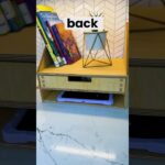 Organize Desk Kitchen Junk Drawer with TILISMA Wooden Desk Organizer Bookshelf Wood Desktop