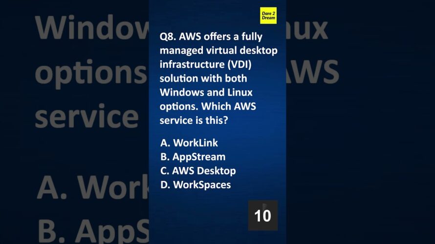 Q8 AWS Cloud Practitioner Exam 1