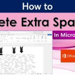 REMOVE EXTRA SPACES between words in MS Word 365  DELETE EXTRA SPACES between words Hindi Urdu