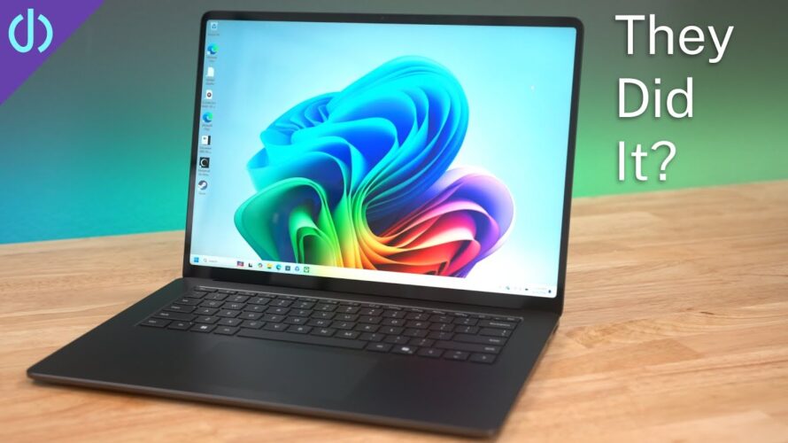 Surface Laptop 15″ with Snapdragon X Elite and Copilot – Full setup and First Look