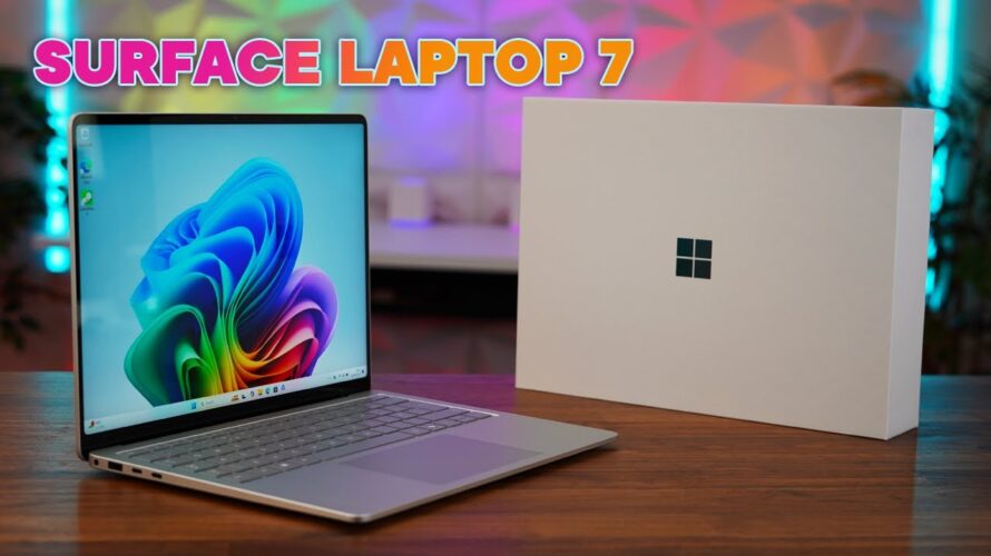 Surface Laptop 7 Unboxing and First Impressions
