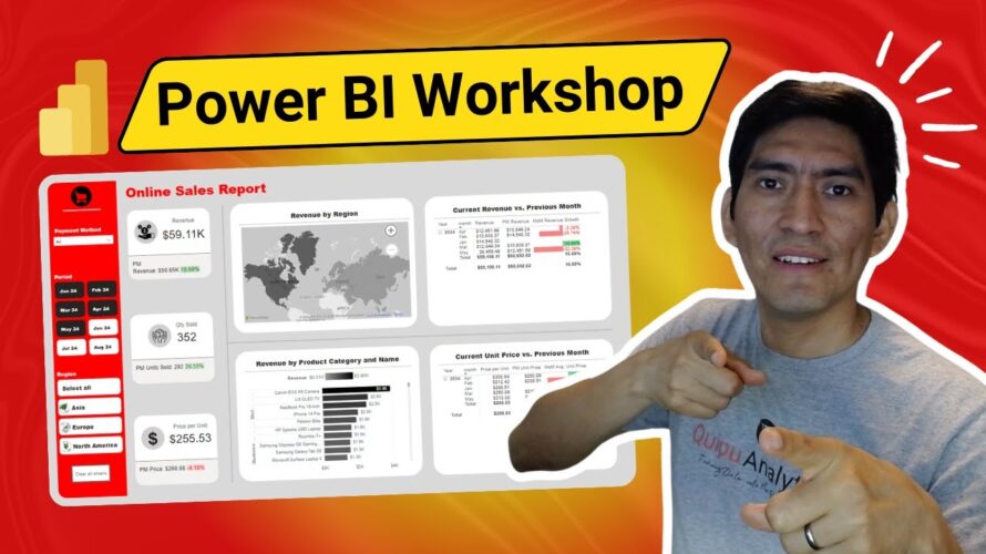 Use POWER BI Like a Pro | Power BI Workshop for Beginners | Full Course