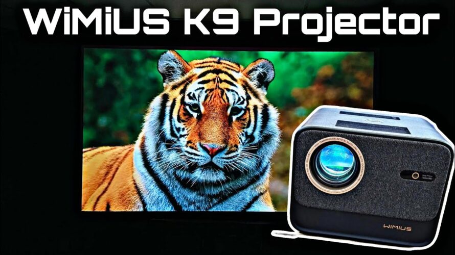 WiMiUS K9 4K Projector 700ANSI Review | Picture Quality Test