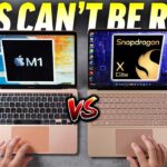X Elite vs M1 MacBook Air – NOT What We Expected.. 😲