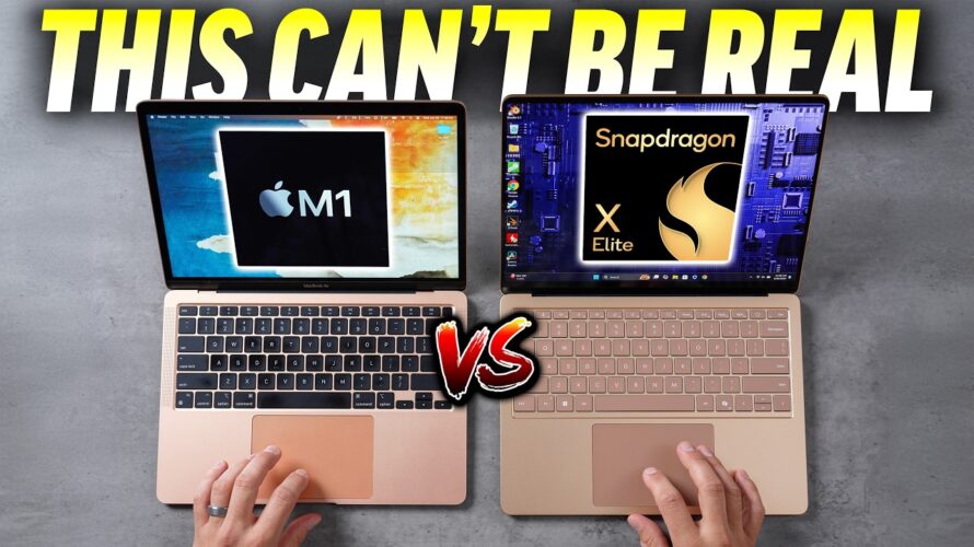 X Elite vs M1 MacBook Air – NOT What We Expected.. 😲