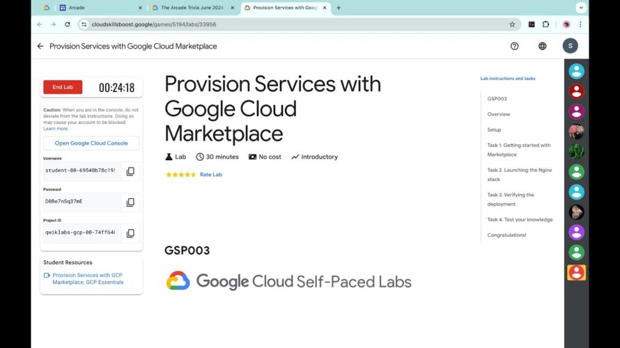 Provision Services with Google Cloud Marketplace || #qwiklabs || #GSP003 ||  [With Explanation🗣️]