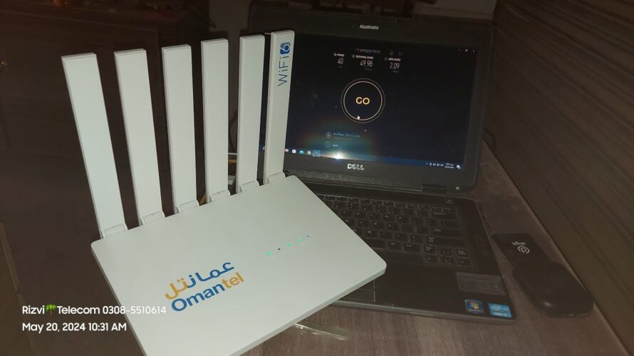 Omantel D5h 5G Wifi6 Router Dispatched 🚚 To 📍 Layyah