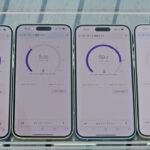 【スカイツリー（ソラマチ）8階】au、ドコモ、ソフトバンク、楽天モバイルの5G通信速度を比べてみた