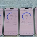 【東京駅正面】au、ドコモ、ソフトバンク、楽天モバイルの5G通信速度を比べてみた