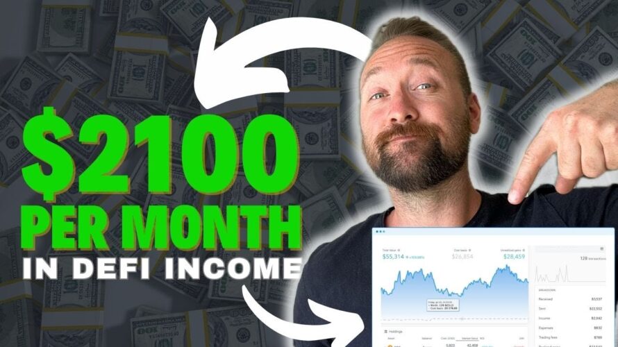 $2100 a Month in Defi Passive Income (Portfolio Review)