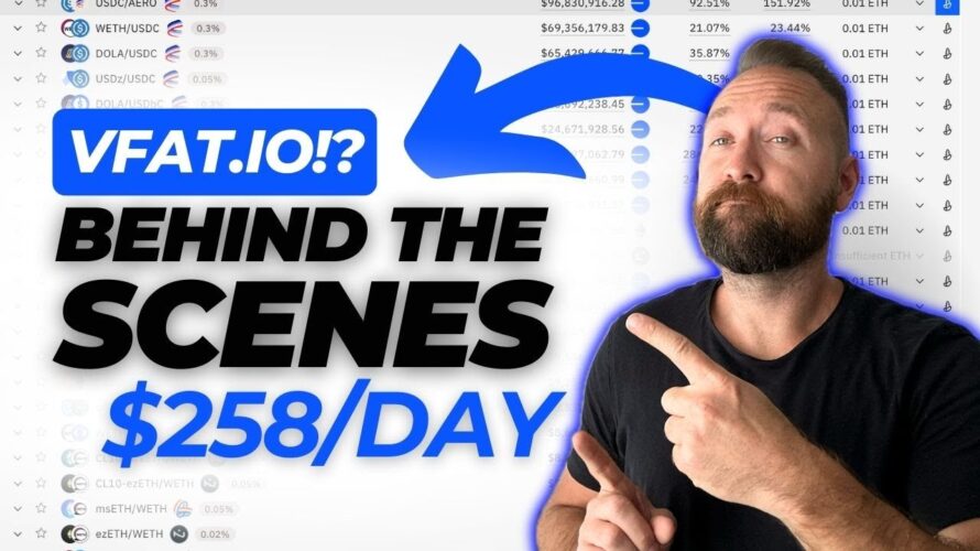 $258 per day Defi Income on VFAT! (Auto Rebalancing Strategy)