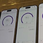 【スカイツリー地下】au、ドコモ、ソフトバンク、楽天モバイルの5G通信速度を比べてみた