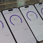 【銀座駅地下通路】au、ドコモ、ソフトバンク、楽天モバイルの5G通信速度を比べてみた