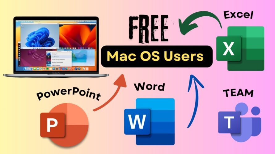 How to use MS Office on Mac for FREE in 2024 ✅|| Microsoft Office Alternative for Mac OS.