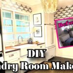 DIY Laundry Room / Mudroom Renovation