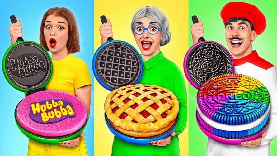 Défi De Cuisine Moi vs Grand-Mère | Défi Fou par Multi DO Smile