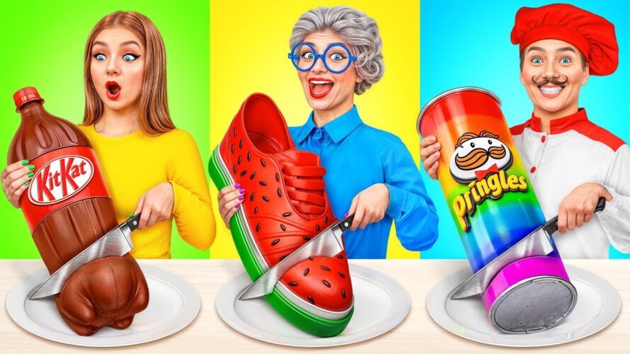 Défi De Cuisine Moi vs Grand-Mère | Recettes Cuisine Étonnantes par Multi DO Smile