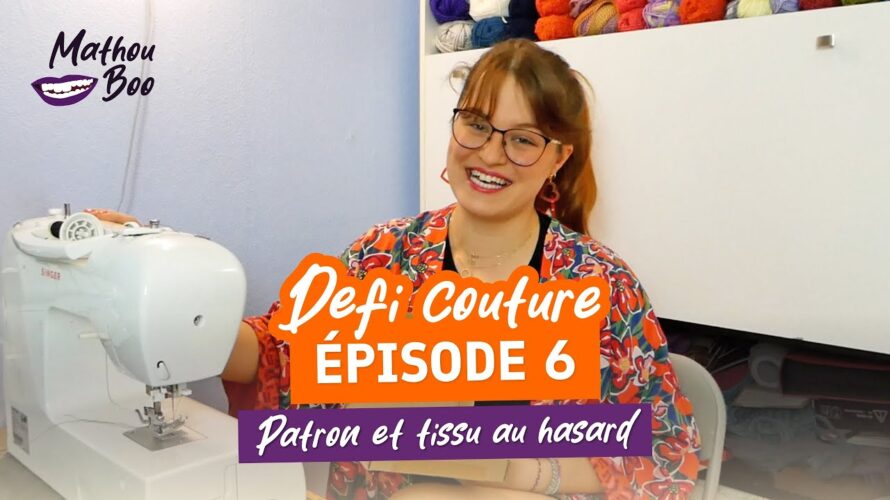 Défi couture #6 : on choisit au hasard un patron & un tissu de mon stock