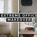 EXTREME OFFICE MAKEOVER | DIY POTTERY BARN INSPIRED ROOM MAKEOVER ON A BUDGET