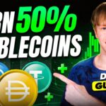 Earn High Income on Crypto Stablecoins in DeFi (50% APR)