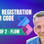 Event registration via QR Code using the Power Platform