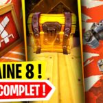 Guide Complet des Défi de la Semaine 8 Fortnite Saison 3, Tuto Astuce Quête Hebdomadaires Chapitre 5