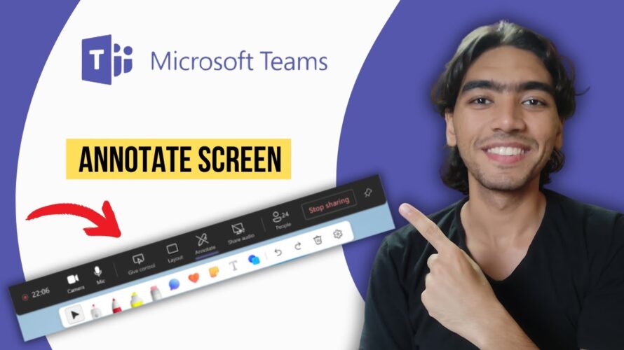 How To Annotate on Microsoft Teams (2024)