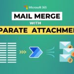 How to Mail Merge with Separate Attachments using Power Automate | Send Mails with Separate Files