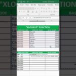 How to use XLOOKUP Function in Excel #shorts #shortsfeed #d365snippets  #excel #windows #exceltips