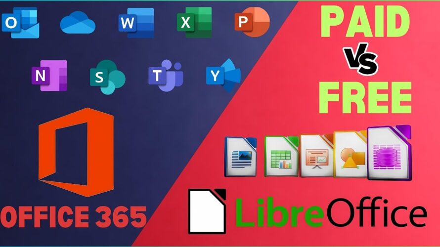 LibreOffice VS Microsoft Office 365 | Microsoft Office 365 Alternative | Free Office