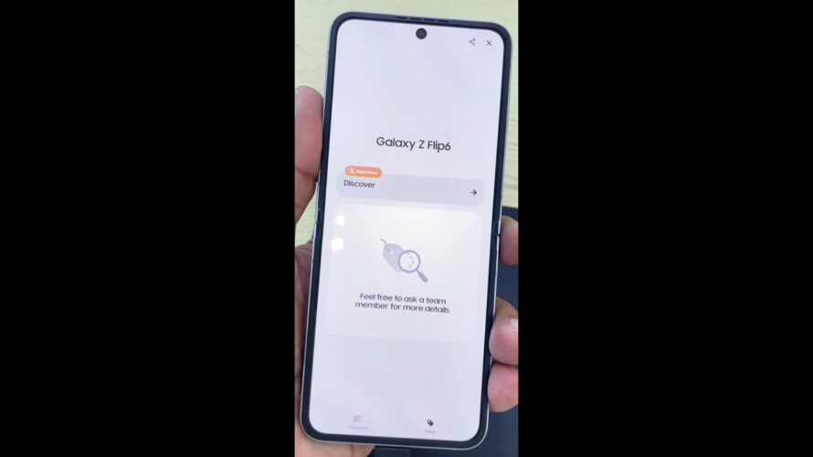 Samsung Galaxy Flip 6 Samsung Galaxy Flip 6: The Ultimate Foldable Phone Experience