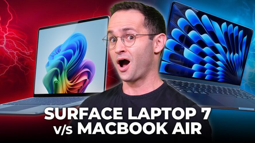 Surface Laptop 7 vs MacBook Air M3 – The ULTIMATE Battle