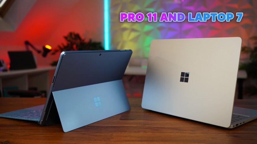 Surface Pro 11 vs Surface Laptop 7 Review & Comparison