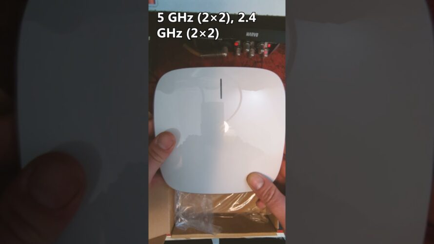 Unboxing Xv2-21x Wifi6 indoor – Cambium Networks #argentina #Wifi #wireless #accespoint