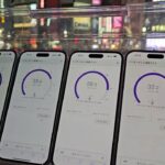 【渋谷スクランブル交差点】au、ドコモ、ソフトバンク、楽天モバイルの5G通信速度を比べてみた
