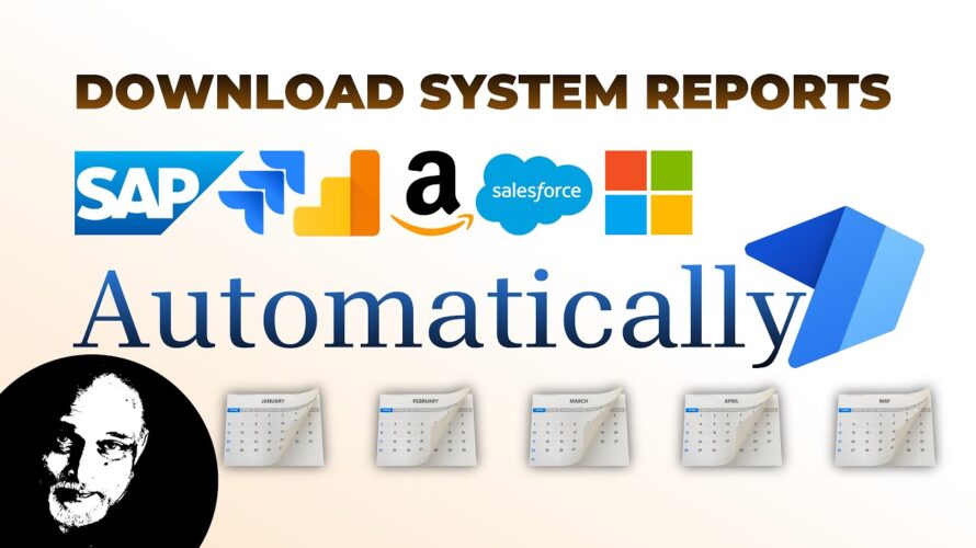 Download System Reports Automatically – Power Automate – RPA | @efficiency365
