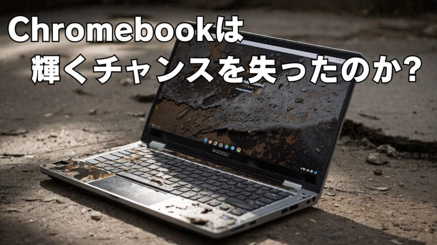 Chromebookは輝くチャンスを失った・・・Chromebookは箱に入った安価で使いやすいブラウザ【Chromebookラジオ】