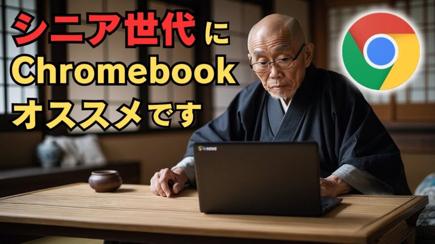 シニア世代におすすめのPC それがChromebook!