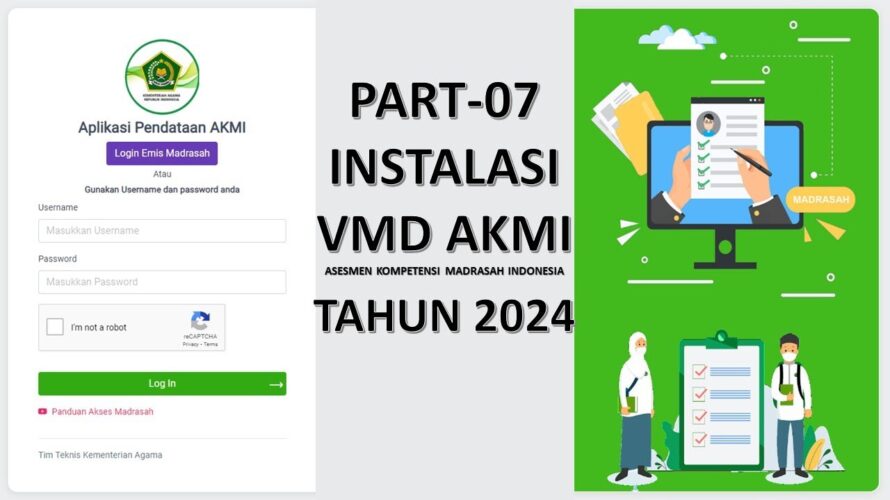 Cara instalasi dan Konfigurasi VMD-VDI Warna Biru | VDI AKMI 2024 | Persiapan AKMI Utama