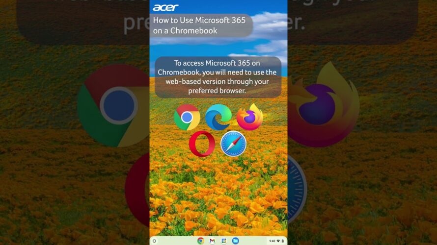 Chromebooks – How to Use Microsoft 365 Applications (Word, PowerPoint, Excel)