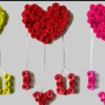 DIY Wall Hanging made with paper || DIY Room Decor || Paper Flower Crafts
