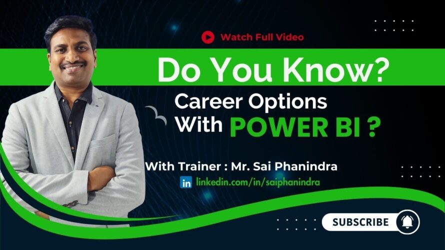 Do You Know? I Career Options With Power BI? I #sqlschool #powerbi #powerbitraining #sql