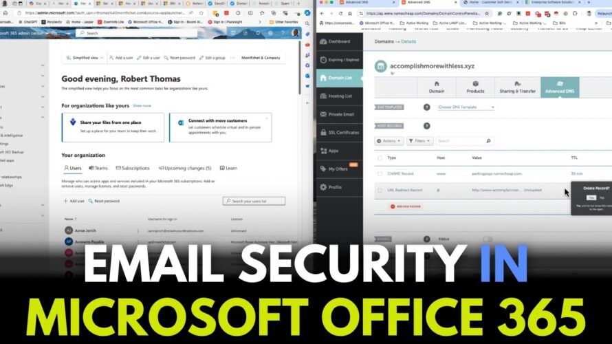 Email Security In Microsoft Office 365 – How to Setup SPF, DKIM, and DMARC