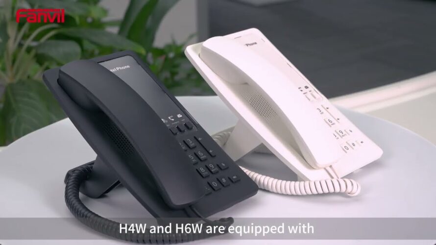 Fanvil New H4W/H6W Hotel IP Phone – How to Quickly Connect to the Wi-Fi #Fanvil #HotelPhones #WiFi6