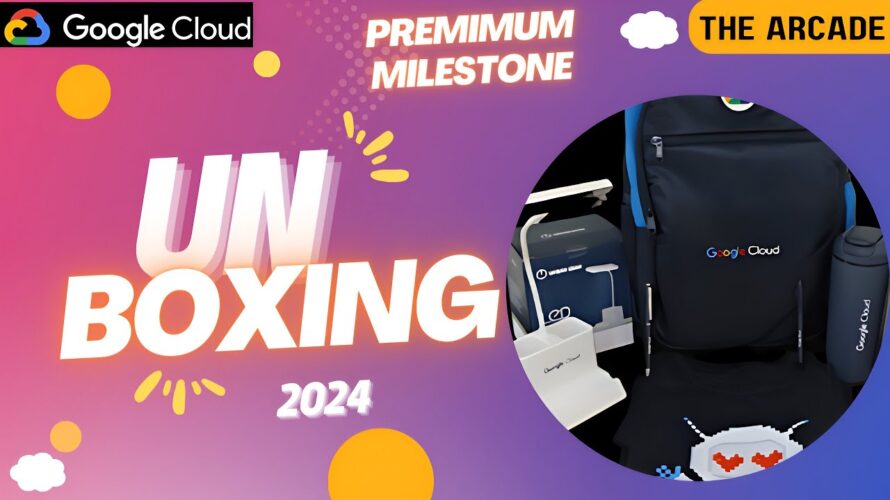 Google Cloud Swags Unboxing || Premium Milestone Swags || 2024 || #qwiklabs #qwiklabsarcade2024