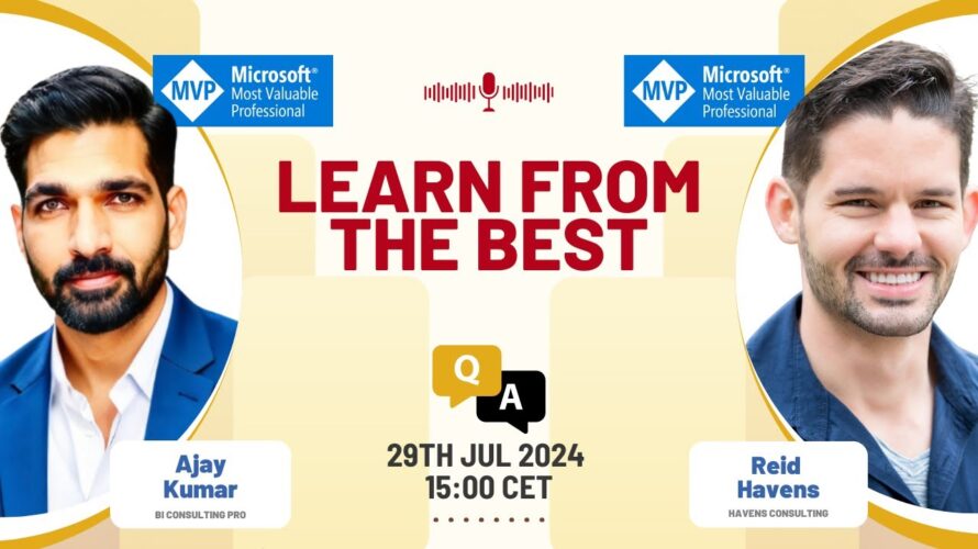 Learn From The Best | Ep 05 with Reid Havens #powerbi #microsoftfabric #biconsultingpro