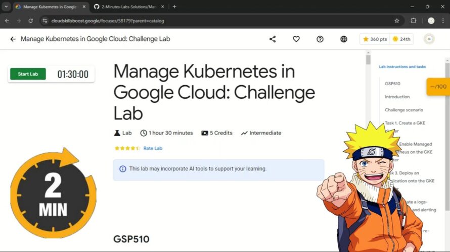 Manage Kubernetes in Google Cloud: Challenge Lab | #qwiklabs | #GSP510