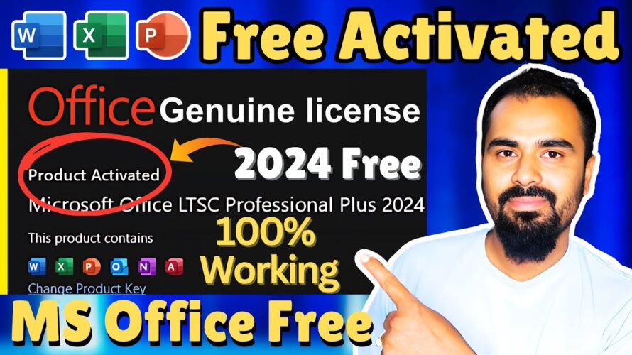 Microsoft Office Free Activation Key 2024 – Office Genuine Version Download and Install [Error Fix)