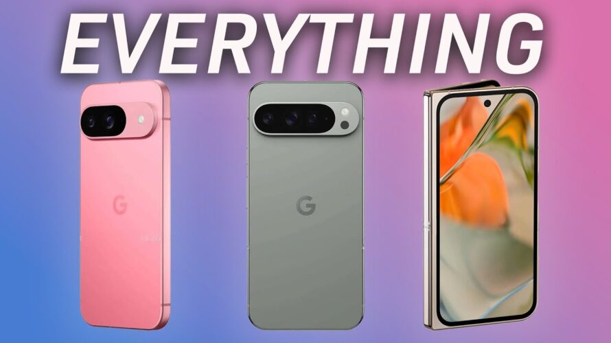 Pixel 9 Pro, Pixel Fold, Watch 3 & Pixel Buds REVEALED! | Made By Google Event