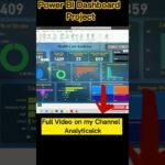 Power BI Project With Live Requirements | End to End Power BI Dashboard Project | Power BI #shorts